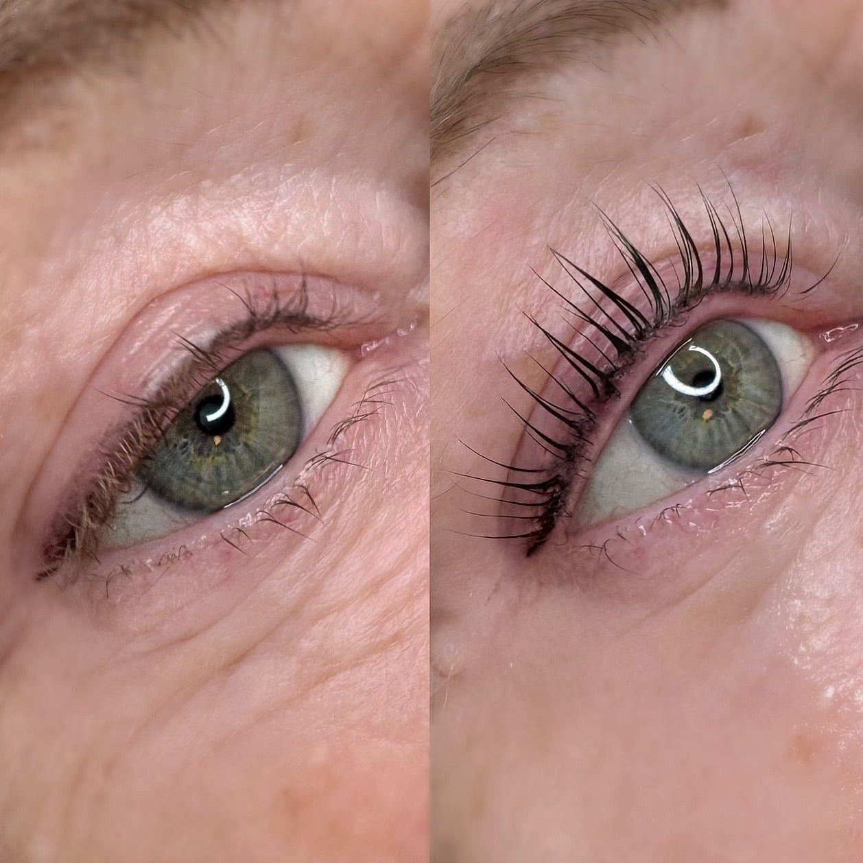 Lash lift med farve