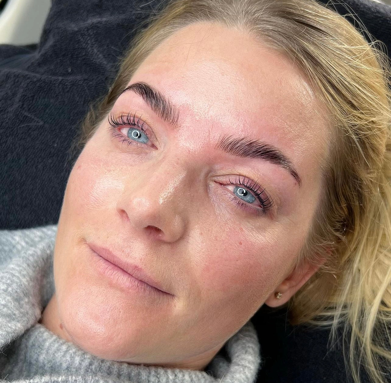 Lash og brow lift med farve